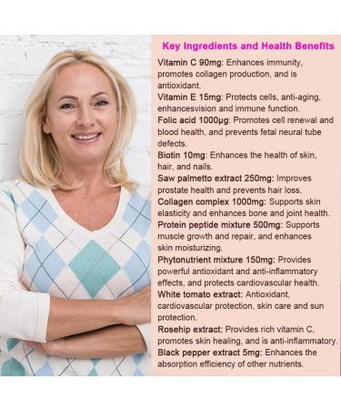 EGUOO Women s Multivitamin 90 Capsules - Vitamin C E Biotin & Folic Acid for Energy Immune Support Brain Heart Eye & Bone Health - Buy Online on GoSupps.com