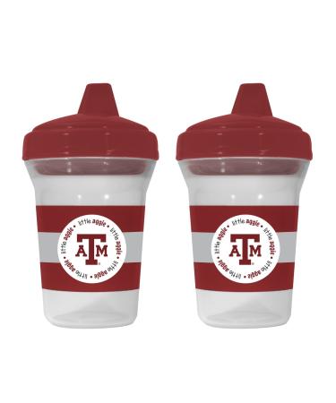 BabyFanatic Sippy Cup 2-Pack - NCAA Texas A&M Aggies - Officially Licensed Toddler & Baby Cup Set See description