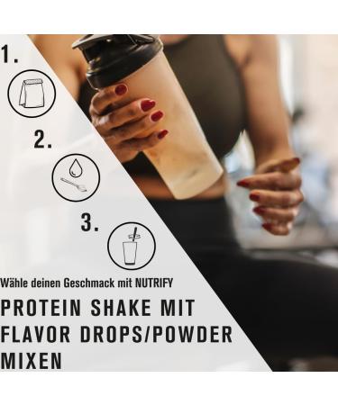 Nutrify Whey Protein Powder Vanilla - 23g Protein per Serving Sugar-Free Ideal for Muscle Building & Diet 1kg (33 Portions) - Buy Online on GoSupps.com