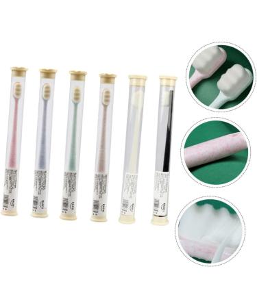 Healeved 12 STK Wangan Hair Toothbrush for Sensitive Gums | Travel-Friendly Manual Toothbrush for Adults & Pregnant Women - Buy Online on GoSupps.com