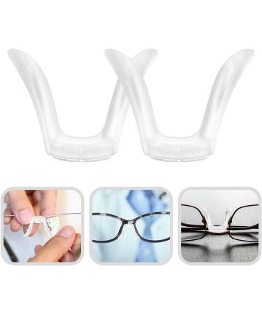 Ciieeo 3pcs U Shaped Silicone Eyeglass Nose Pads - Comfortable Support for Glasses & Sunglasses - Buy Online on GoSupps.com