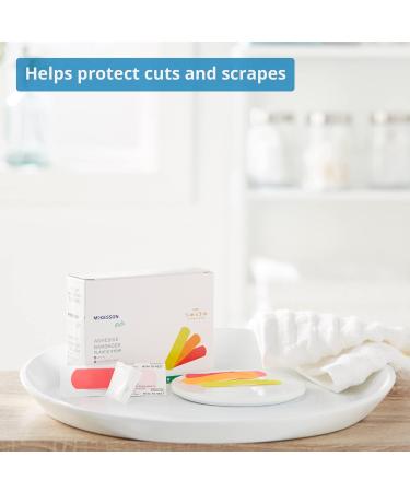 Buy McKesson Kids Adhesive Bandages - Neon Sterile Plastic Strips 100 Count (24 Packs) | International Shipping - Buy Online on GoSupps.com