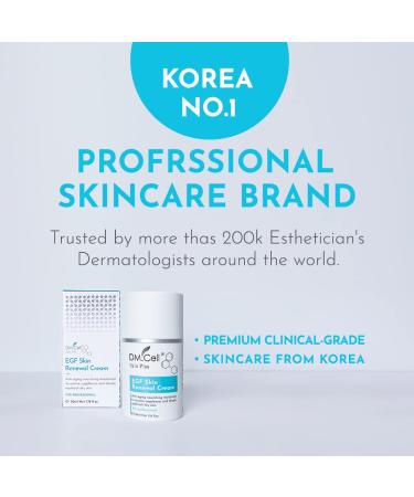 DM.Cell Korean Skincare Collagen Skin Renewal Cream | Anti-Aging Facial Moisturizer with Acmella Extracts | Reduces Lines & Wrinkles | 2 fl oz - Shop Internationally - Buy Online on GoSupps.com