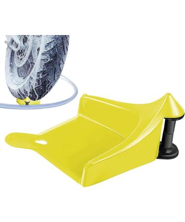 WOBBLO Car Wheel Hose Guide | Anti-Friction Detailing Washer Hose Protection Avoid Snagging Stucking Under Tire or Wheels for Agriculture Car Washing Gardening Yellow - Buy Online on GoSupps.com