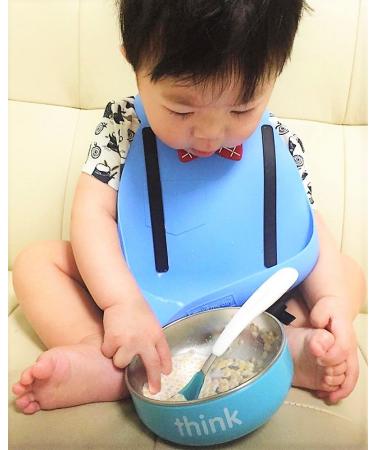 thinkbaby BPA-Free Feeding Set - Complete Set in Light Blue - Buy Online on GoSupps.com