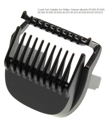 WESYNC Beard Trimmer Attachment Combs for Philips BT3201 BT3205 BT3102 BT3105 - Compatible Clipper Comb Set Black - International Shipping Available - Buy Online on GoSupps.com