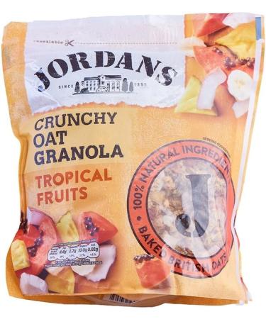 Jordans Crunchy Oat Granola with Tropical Fruits 750g - Buy Online on GoSupps.com