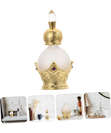 Beaupretty 2 Pcs Golden Perfume Bottle Diffuser - Travel-Friendly Composite Material | 9x4x4cm - Buy Online on GoSupps.com