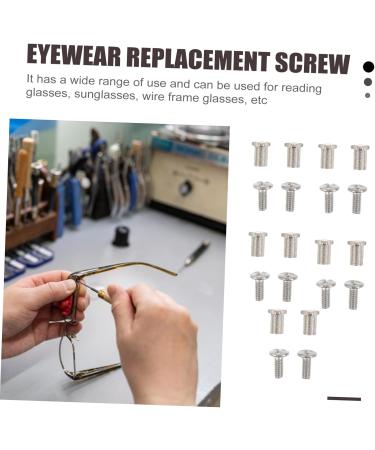 Lurrose Glasses Repair Screws - 2 Sets of Small Replacement Screws for Glasses Accessories | 3 Sizes (0.3x0.1cm) - International Shipping - Buy Online on GoSupps.com