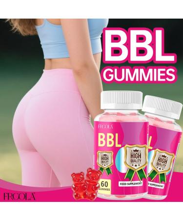 Frcola BBL Gummies Design for Women Health with Herbal Formula Strawberry Flavor 60 Counts - Buy Online on GoSupps.com