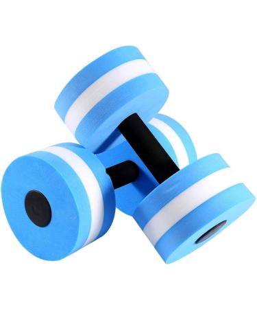 2pcs Water Aerobic Foam Dumbbells | Aqua Fitness Barbells for Swimming Pool Exercise & Weight Loss - Buy Online on GoSupps.com