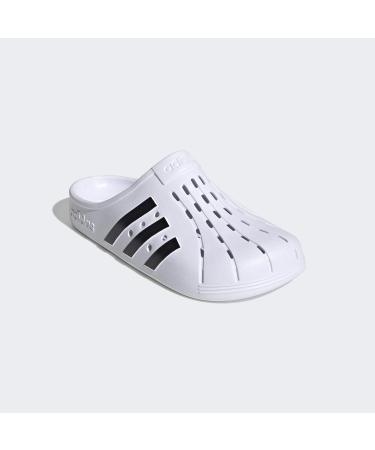 Shop adidas Unisex Adilette Clogs Slide Sandal 40.5 EU | Ftwr White & Core Black - International Shipping Available - Buy Online on GoSupps.com