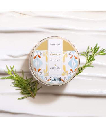 Spa Luxetique Hand Lotion Set - Shea Butter Moisturizing Hand Cream & Repair Hand Salve - Hand Care Set for Dry Cracked Hands - 3oz x 2 - Buy Online on GoSupps.com