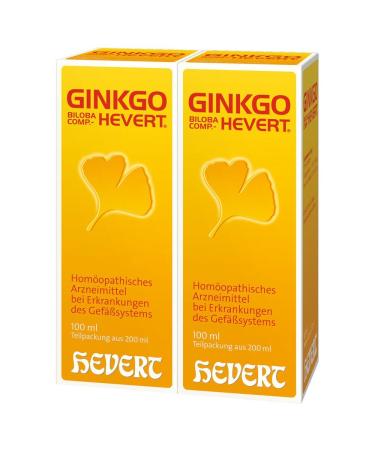 Ginkgo biloba comp. Hevert drops 200 ml solution
