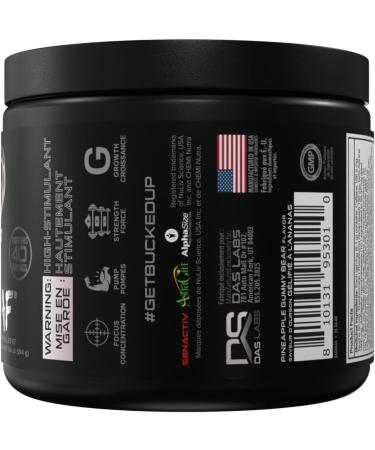 BUCKED UP Woke AF - High Stimulant Pre-Workout- Prolonged Energy & Next Level Focus Without Side-Effects - ZERO SUGAR - ZERO CALORIE - CREATINE FREE (20 Serve White Gummy Deer) White Gummy Deer 20 Serve - Buy Online on GoSupps.com