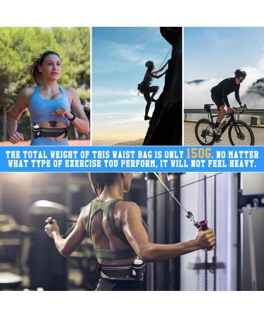 LPAMABA Running Belt - Ultimate Jogging Bag for Sports & Activities | Lightweight Adjustable & Comfortable - Buy Online on GoSupps.com
