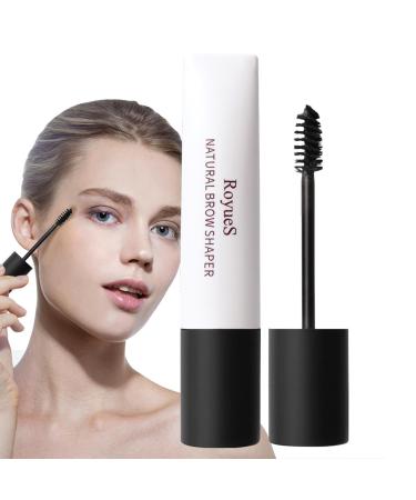 Eyebrow Cream | Natural Quick-Drying Long-Lasting Brow Shaping Gel | Waterproof Eyebrow Gel Brow Gel for Shapes Styling Eyebrows Cruelty Riastvy Natural Gray