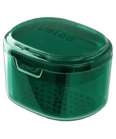 Frcolor Retainer storage box reusable prosthesis container case with false teeth crystal bowl prosthesis box case for artificial teeth tooth box small stk travel