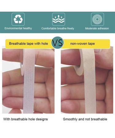 Buy Grafted Eyelash Isolation Tape - Soft Breathable & Comfortable for Sensitive Skin | 10 Pink Rolls for Eyelash Extensions - Buy Online on GoSupps.com