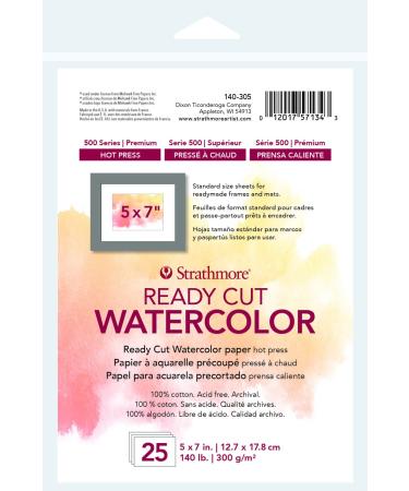 Strathmore 300 Series Mixed Media Paper Pad, Side Wire Bound, 9x12 inches,  40 Sheets (117lb/190g) - Artist Paper for Adults and Students - Watercolor,  Gouache, Graphite, Ink, Pencil, Marker 9x12 Pad