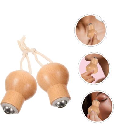 minkissy 6 Pcs Massager Light Bulbs The Tools Body Massage Tools Walker Face Tool Facial Tool Skincare Eye Roller Face Care Supply Wooden Massage Roller Household Massage Equipment Beech 5.00X4.00X2.00CMx3pcs As Shownx3pcs - Buy Online on GoSupps.com