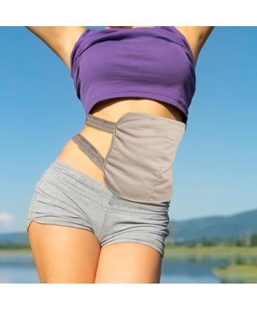 Buy Lingjiong Reusable Castor Oil Compress for Liver Detox & Sleep Support - Khaki | Eco-Friendly Oil Packs - Buy Online on GoSupps.com