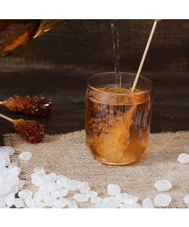 L.W.C. Michelsen Landhaus Weißer Rum Kandis with Vanilla Bean (270g) | Premium White Kandis for Tea Lovers | Natural Flavor from Jamaica Rum - Buy Online on GoSupps.com