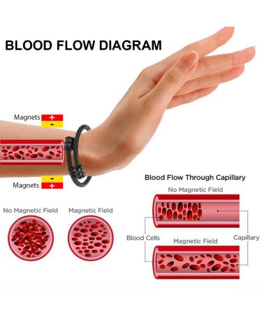 Crainoc Titaniumion Osimium Magnetic Lymphatic Drainage Bracelet - Adjustable Tabs with Velvet Pocket for Men & Women - Buy Online on GoSupps.com