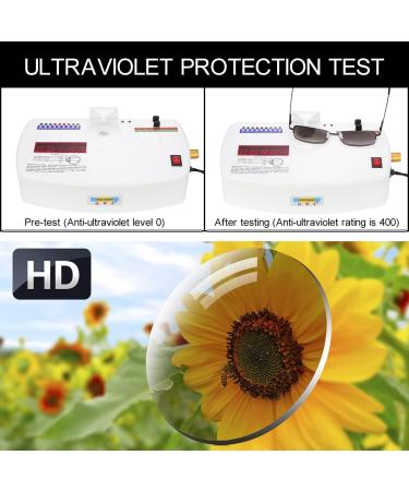 Buy Women Men Full Tinted Reading Glasses - UV400 Sun Protection Blue Light Filter Spring Hinges Non Bifocal 3.5 Diopters | Shipping Worldwide - Buy Online on GoSupps.com