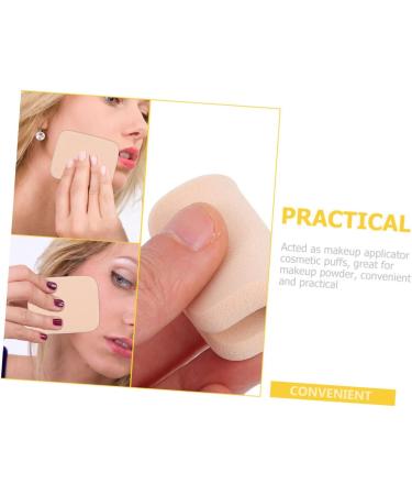 Beavorty 10 Sets Puff Esponjas Para Maquillaje Makeup Tools Cotton Puff Cushion Foundation Puff Comfortable Makeup Puff Face Finger Puff Facial Tools Girl Product Sponge Square - Buy Online on GoSupps.com