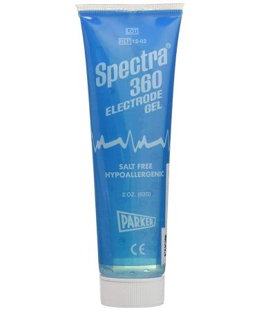 Spectra par12-02 Parker Laboratories 360 Electrode Gel 2 Oz. Tube Clear