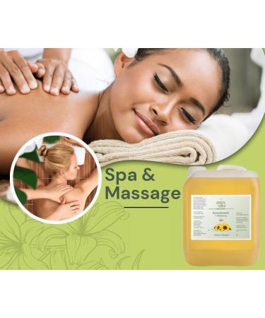 Organic Sunflower Massage Oil - Pagra Natur 1st Cold Pressing | 5L Canister - Premium International Shipping - Buy Online on GoSupps.com