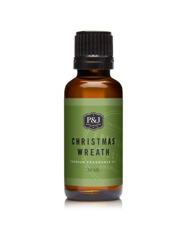 P&J Trading Christmas Wreath Premium Grade Fragrance Oil - Perfume Oil - 30ml/1oz - Buy Online on GoSupps.com