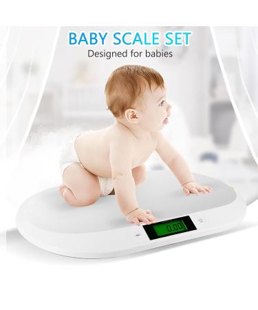 3-In-1 Digital Baby Scale Pet Scale Food Weight Mini Scale LCD Electronic Scales with Tape Measure Multi-Function Toddler Scale with Hold Function Infant Scale Measure Puppy/Cat/Dog Weight(Max:20kg) - Buy Online on GoSupps.com