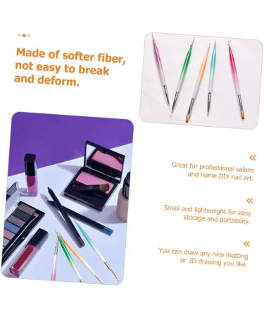 DOITOOL 3 Sets Nail Pen Manicure Pen Nail Drawing Brush Nail Brushes Nail Dotting Pens Manicure Tools Nail Art Diy Tool Manicure Painting Brushes Nail Gel Pens Portable Abs Painting Pen - Buy Online on GoSupps.com