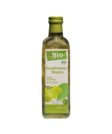 dmBio Condimento Bianco Sweet Fruity Glass Bottles 500 ml