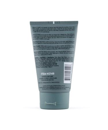 JOHNNY B. Professional Men's Shave Cream 3.3 oz - Premium Shaving Cream for Smooth Irritation-Free Shaving | Buy Internationally Online - Buy Online on GoSupps.com