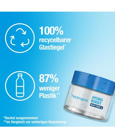Neutrogena Hydro Boost Skincare Set - Aqua Cream & Night Cream for Dry Skin | Perfume-Free Facial Care with Hyaluronic Acid | Intensive Moisture Day & Night Care - Buy Online on GoSupps.com