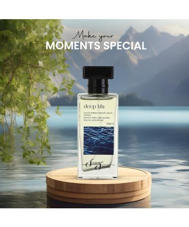 Deep Blu Perfume for men 50ML (1.7 Fl.oz) I Eau De Parfum Inspired by: Acqua Di Gio Profondo Armani | Long Lasting Perfume I Gift for men I - Buy Online on GoSupps.com