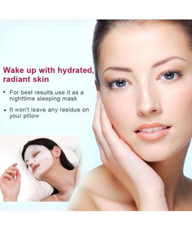 Unerder Bio collagen Face Mask Real Deep Collagen Face Mask Deep Hydration Reduce Wrinkles Face Skincare Hydrating Pore Minimizing Hydrating Overnight Hydrogel Mask 4PCS - Buy Online on GoSupps.com