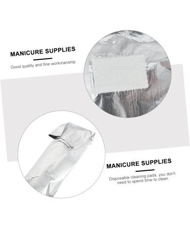 FOYTOKI Pack of 200 Disposable Wipes for Removing Nail Polish Gel for Manicure Supplies Aluminum Foil - Buy Online on GoSupps.com