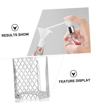 minkissy 2 Sets Perfume Bottle Perfume Pipette and Funnel Perfume Container Spray Diy Perfume Funnels Dispensing Funnels Mini Empty Perfume Sample Vials Glass Travel Dispenser - Buy Online on GoSupps.com