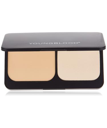 Youngblood Mineral Cosmetics Natural Pressed Mineral Foundation - 8 g / 0.28 oz (Warm Beige) Warm Beige 0.28 Ounce (Pack of 1)