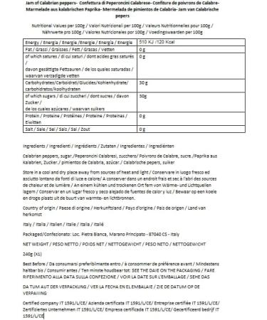 Salami factory Moretti Moretti Jam from Calabrian peppers and red onion from Tropea IGP 240 g Packed in Glass Made in Calabria Chilijam - Buy Online on GoSupps.com