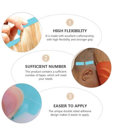 Beaupretty Double Sided Adhesive Tape for Hair Extensions & Wigs | Seamless PU Hair Piece Tape | International Shipping Available - Buy Online on GoSupps.com