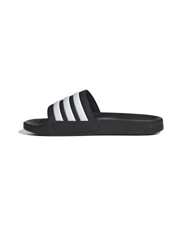 adidas Unisex Adilette Shower Slippers 43 EU Core Black Ftwr White Core Black