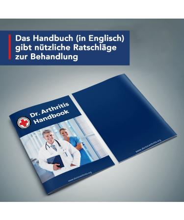 Dr. Arthritis Patellar Tendon Brace - Adjustable Knee Support for Meniscus & Tendonitis - Unisex Blue Pair - Buy Online on GoSupps.com