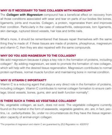Ana Maria LaJusticia Collagen with Magnesium 180 Tabs - Healthy Teeth, Skin & Bones - Gluten-Free - Energy Boost - Skin Rejuvenation & Nervous System Support - Made in Spain - Buy Online on GoSupps.com