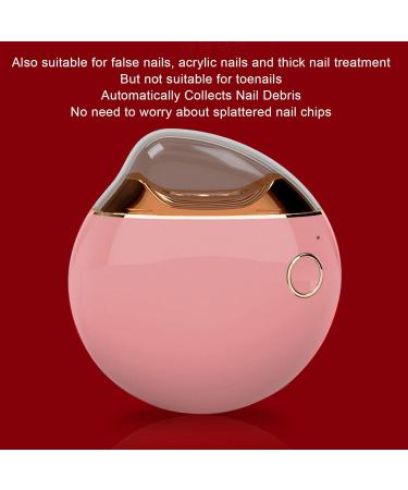 Electric Nail Clipper Integrated Nail File Nail Scissors and Nail Cutters Small Automatic Nail Cutter for Adults Seniors Infants Babies Men Women(Pink) - Buy Online on GoSupps.com