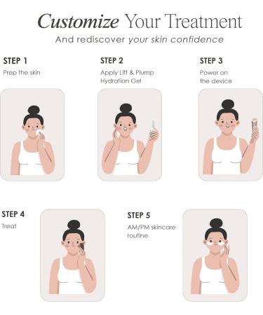 LED Light Therapy Wand by Project E Beauty | Anti-Aging Facial Massager | Skin Tightening & Lifting - Buy Online on GoSupps.com